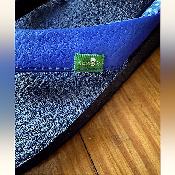 💙SANUK💙 YOGA MAT FOAM COMFORT THONG FLIP-FLOPS 🩴 - Picture 8 of 9